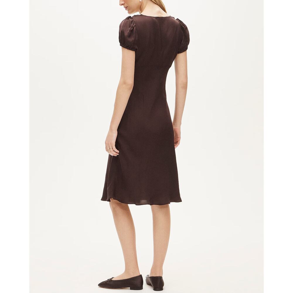 NWT J Crew Lace V-Neck Midi Dress Size 16 - Picture 2 of 3